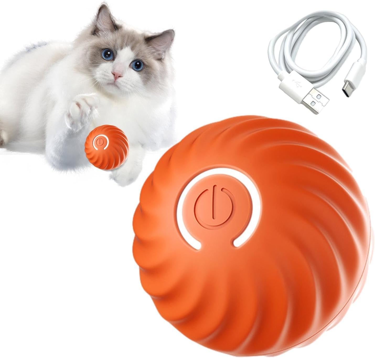 Palla Interattiva Per Gatti Speedy - Versione 2.0 - Alp CH Palla Interattiva Per Gatti Speedy - Versione 2.0 - Alp CH