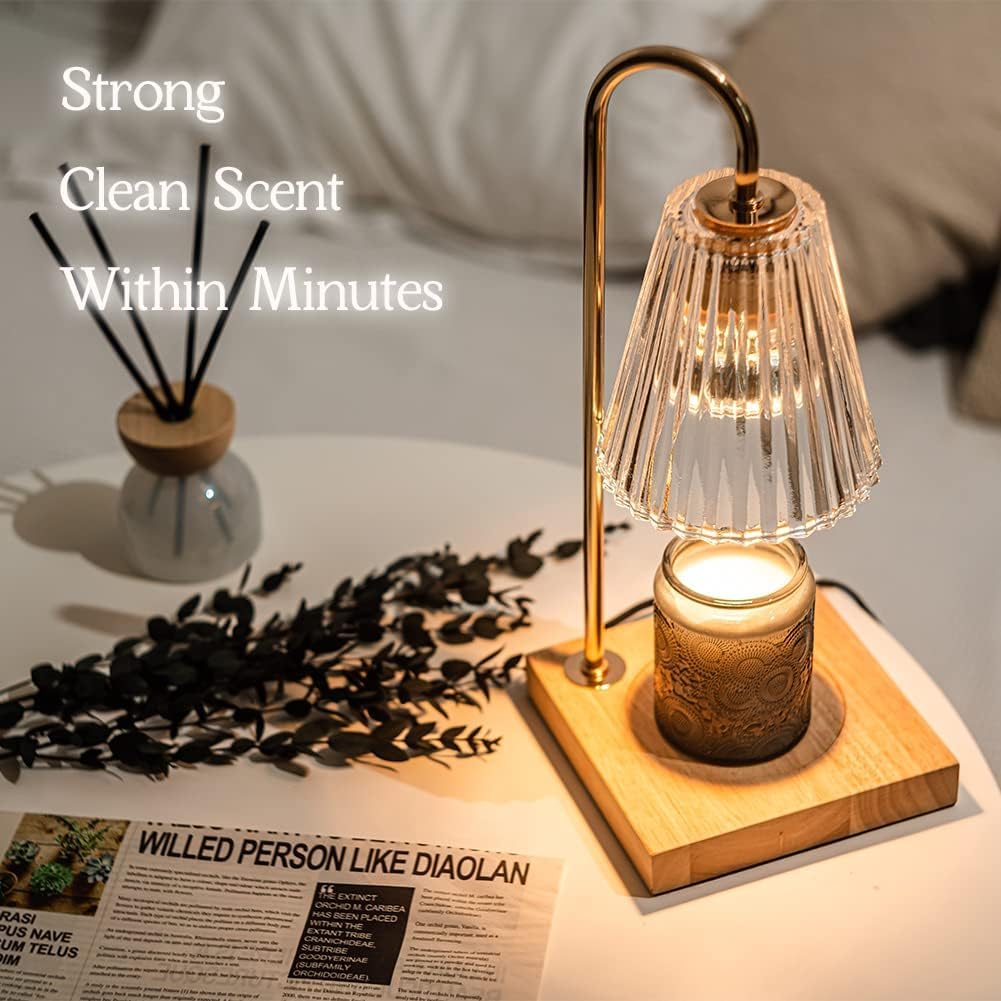 Lampada Scaldacandela Per Aromaterapia Nera, Scaldacandela Elettrico - 4