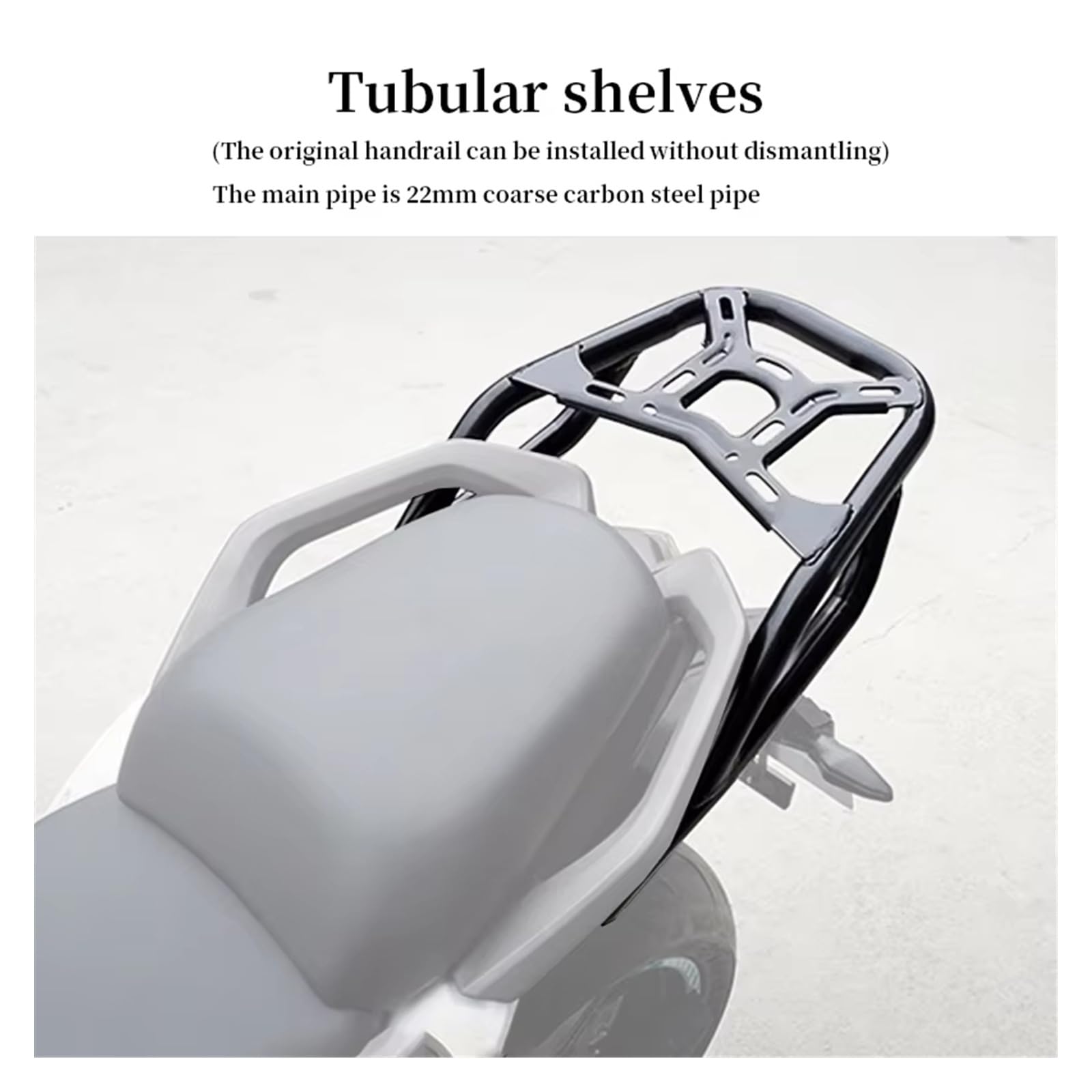 Motorrad Gepäckträger Stütz Für CFMOTO Für 400GT Für 650GT Motorrad Hinten Seite Sattel Tasche Box Fracht Regal Hinten Gepäck Rack Schwanz Rack