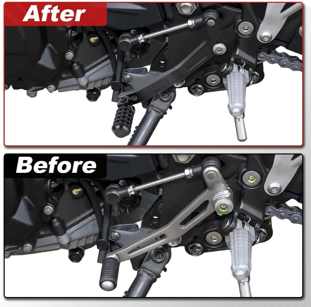 xitomer Shift Lever for Kawasaki Ninja 500 Ninja 400 / ABS, Z400 Z500 / SE Gear Lever Motorcycle Shift Lever