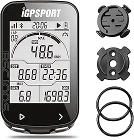 iGPSPORT GPS Bike computador grande tela com ANT+ função iGS50E sem fio Ciclo computador à prova d'água