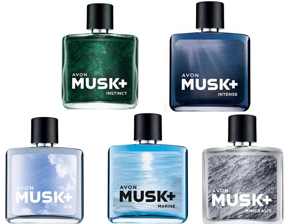 Avon Men's Musk Eau De Toilette 75ml Bottle (Marine)