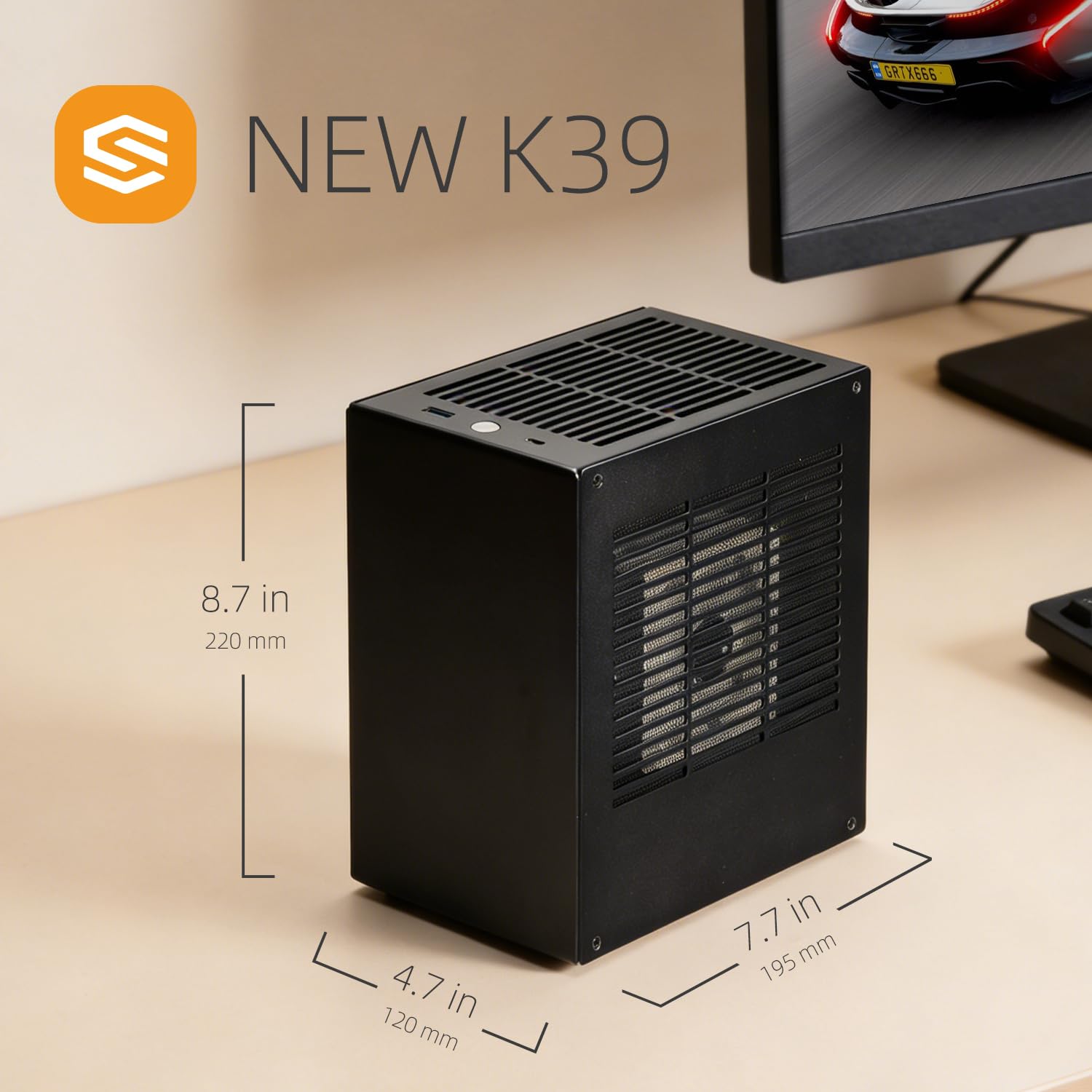 Amazon.com: SGPC K39 5L Mini ITX Case,Portable SFF Gaming Chassis