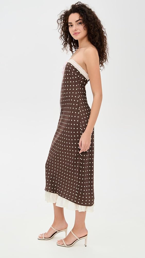 knee length dresses for ladies For Love and Lemons Weston Mini Dress – TrenLend main image 1