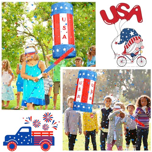 Pinata petard americaine grand format pour animer fete anniversaire - 3