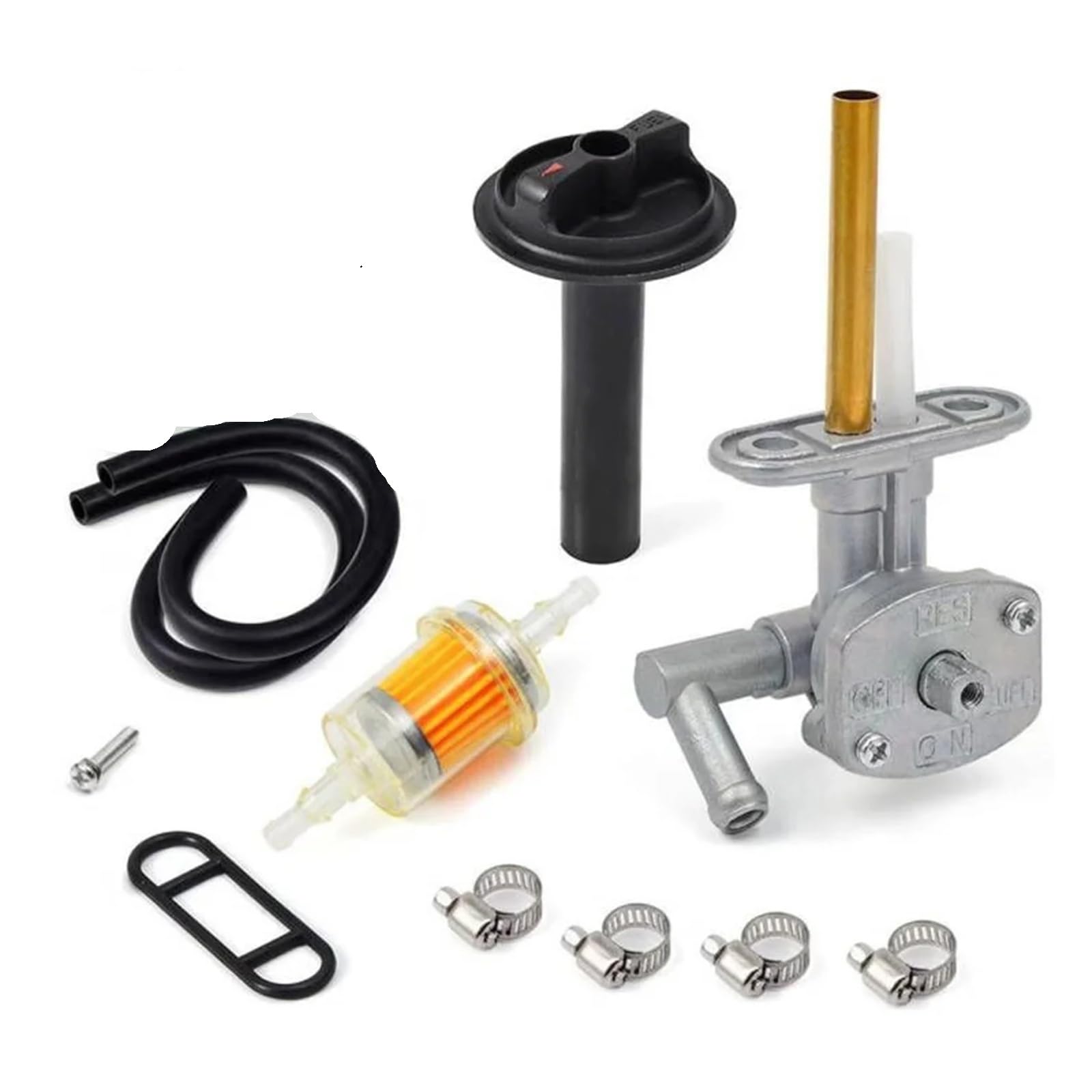 Llave de combustible KVF400 4x4 evita fugas de gasolina reemplazo 51023-1254