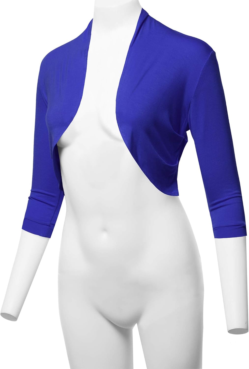 Women's Open Front Knit Blazer - Stretchy Soft Cardigan Jacket for Business Casual Office, Slim Fit Lightweight Work Blazer - Image 5