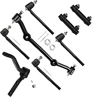 SCITOO 8pcs Front Suspension Kit Tie Rod Ends Idler Arm Center Link for Chevy S10 Blazer GMC Sonoma Jimmy Isuzu Hombre 1995-2005