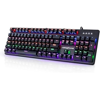 ABKONCORE 100% Mechanical Keyboard K595, Full Key Rollover ...