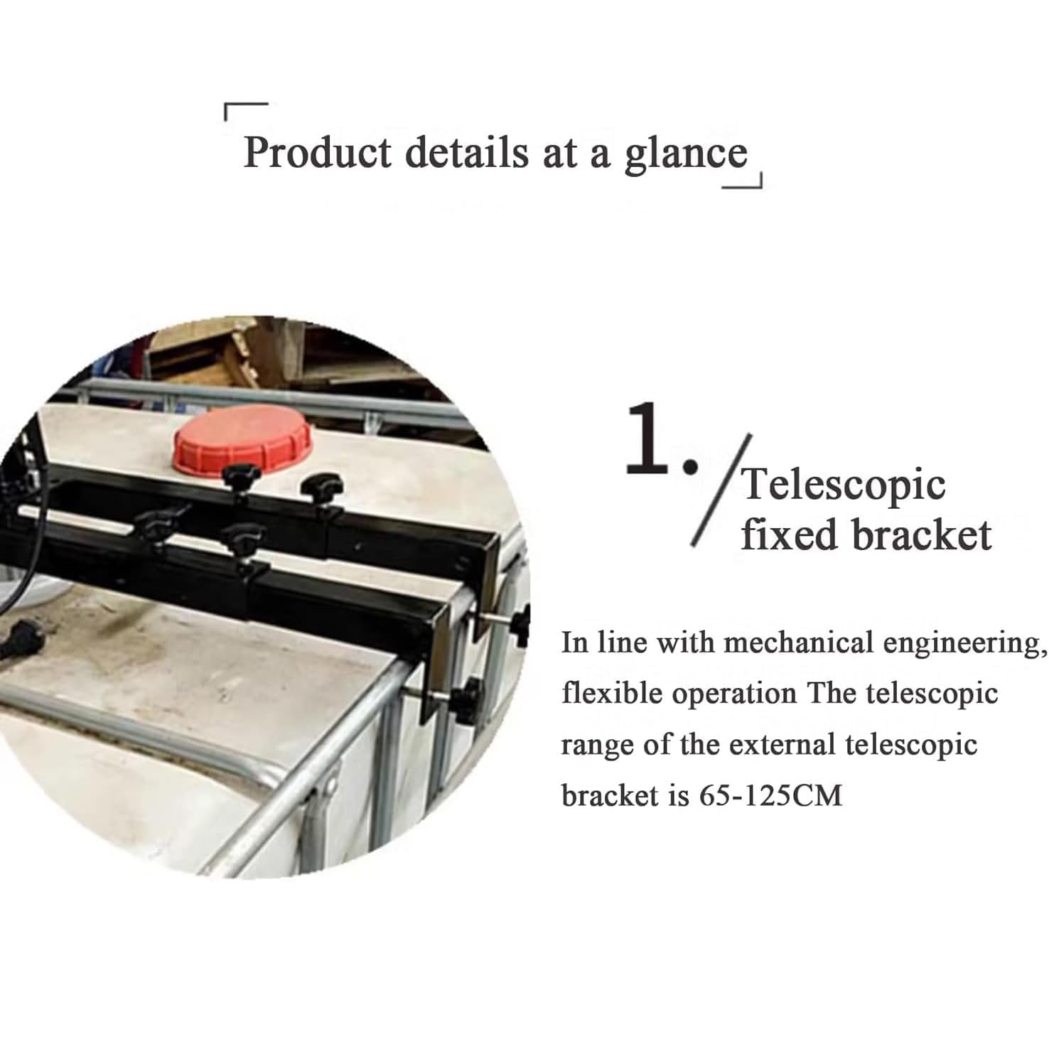 Mezclador De Pintura IBC, Máquina Mezcladora De Tanque Eléctrico De 3000 W, Con Soporte Para Colgar, Hélice Plegable, Velocidad Ajustable, Rango Telescópico 65-125 Cm, Para Agitador De Disolución