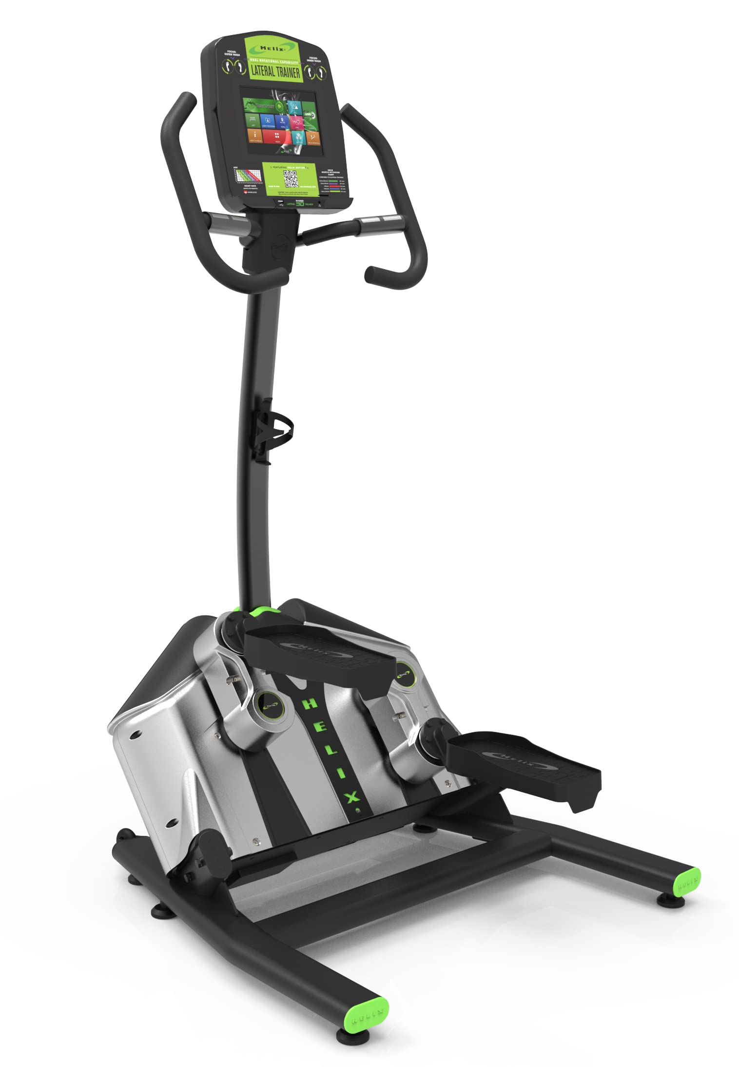 Helix Lateral Trainer H1000-3D 10"  Console for Residential Use |  and Fitness Home Cardio Trainer for  and Lower Body Sculpting