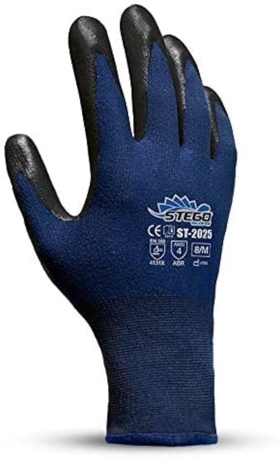Stego Gloves St-2025 Mechnaical & Multipurpose Safety (Size:10/XL) with Abrasion Level 4 Protection