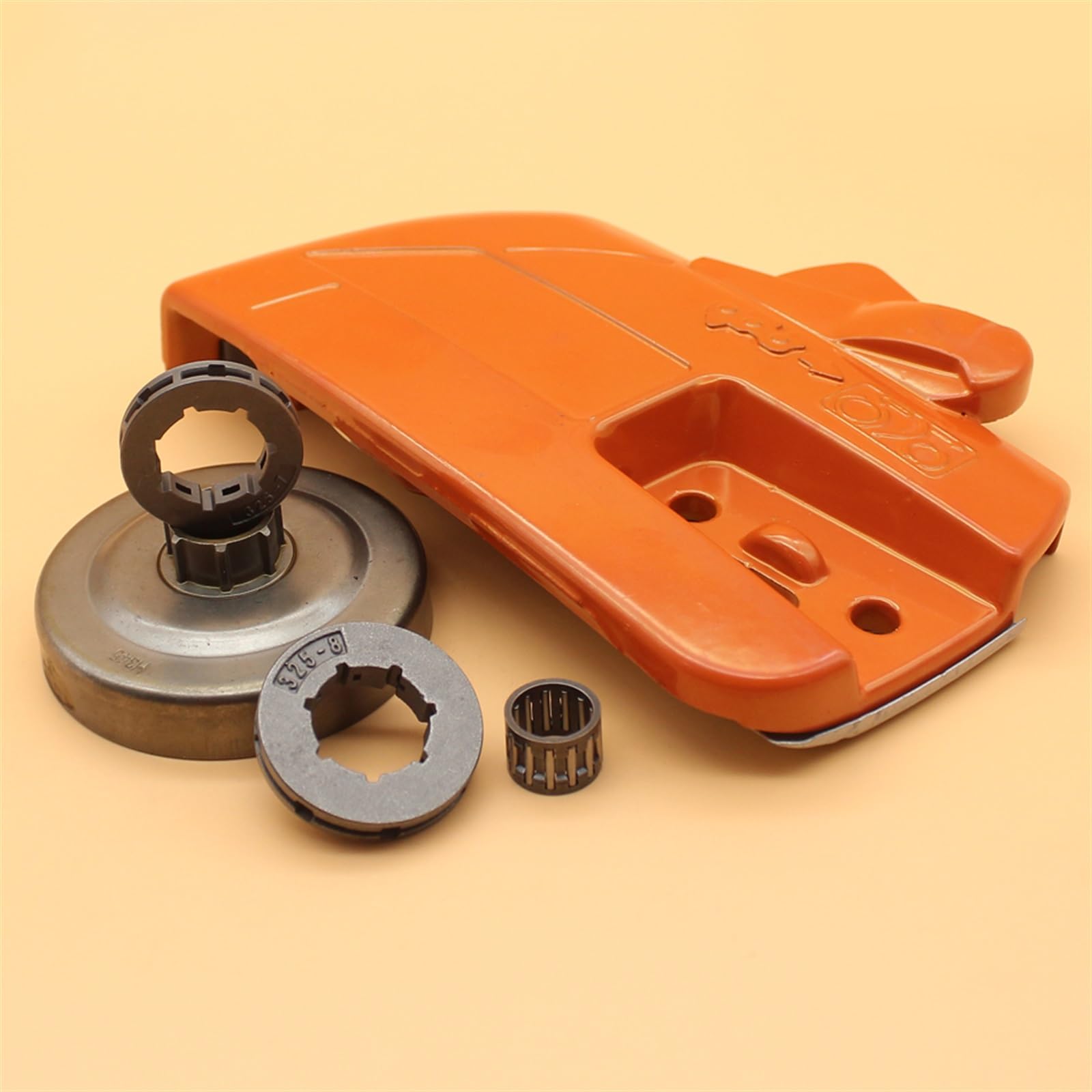 Kit de Tambor de Embrague de Cubierta de Embrague de piñón 325, for Husqvarna, 357 359 346 XP 346XP repuestos de Motosierra 537107801 578097901 Kit de Embrague para cortacésped