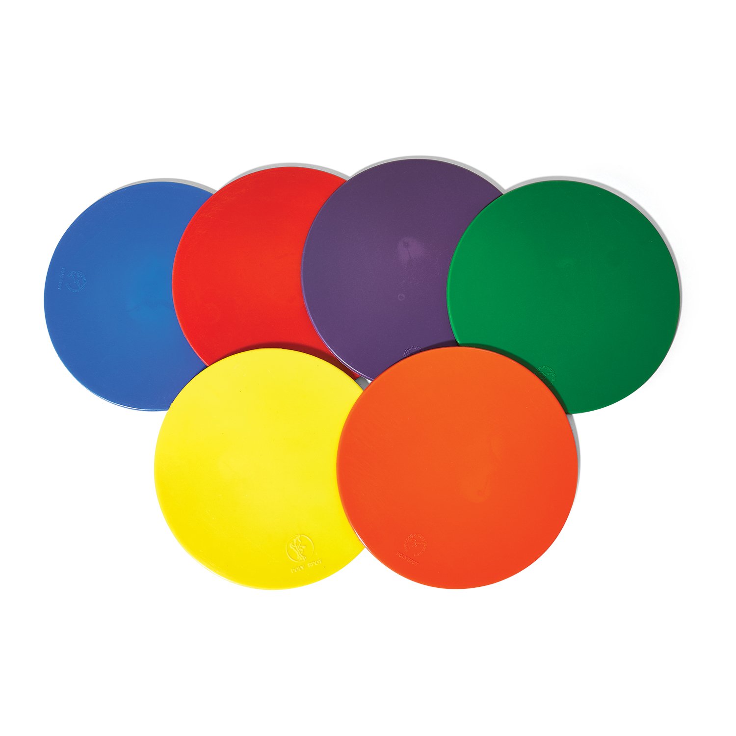 Prism Pack Poly Spots, 9-inch, Set of 6
