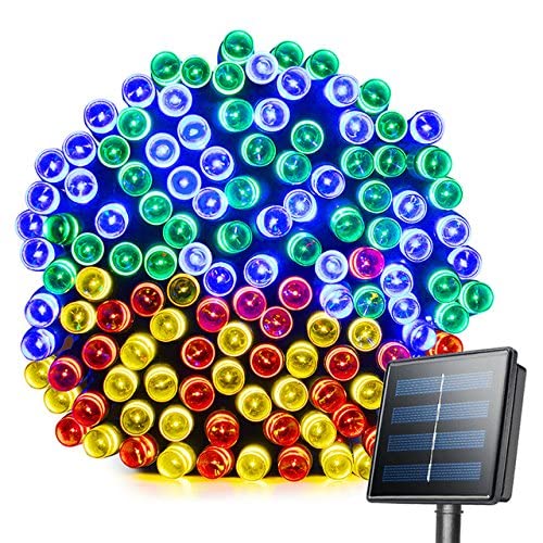 UBERSWEET Colorful, 0-5WDcoo LED Solar Light 72ft 22meter 200 LED Modes Tuinverlichting Garden Light Led Solar Lamp Garden Lighting Solar Lamp Outdoor
