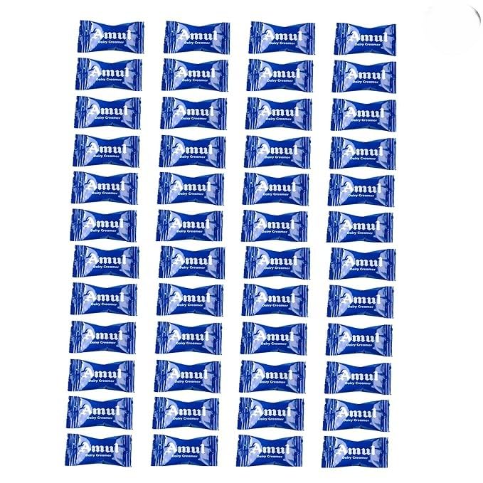 Image of Amul Everyday Dairy Creamer Sachets (3g),| Pack Of 100 | Everyday Dairy Creamer, Everyday Dairy Whitener, Everyday Dairy Whitener Milk Powder Sachet | (Creamer)