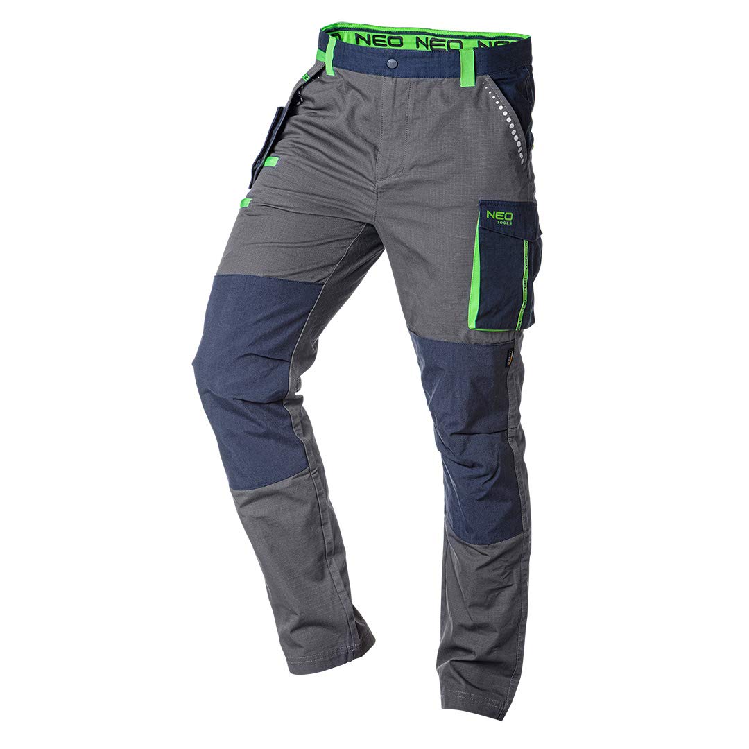 NEO TOOLS Pantaloni da Lavoro Cargo Uomo