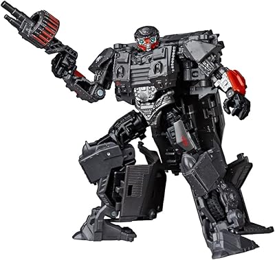 Transformers Toys Studio Series 50 Deluxe The Last Knight Movie WWII Autobot Hot Rod Action Figure - Ages 8 & Up, 4.5