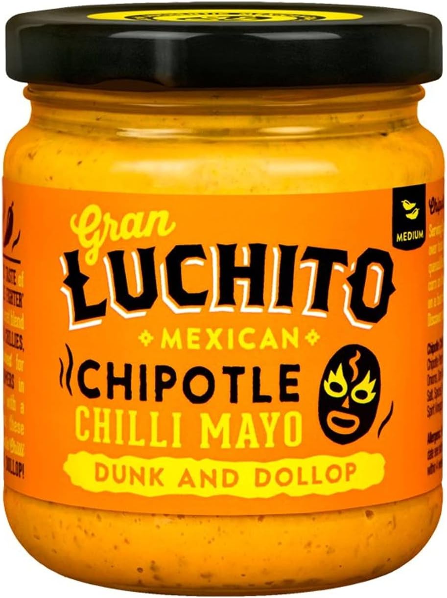 Gran Luchito Smoked Chipotle Mayonnaise, 180g