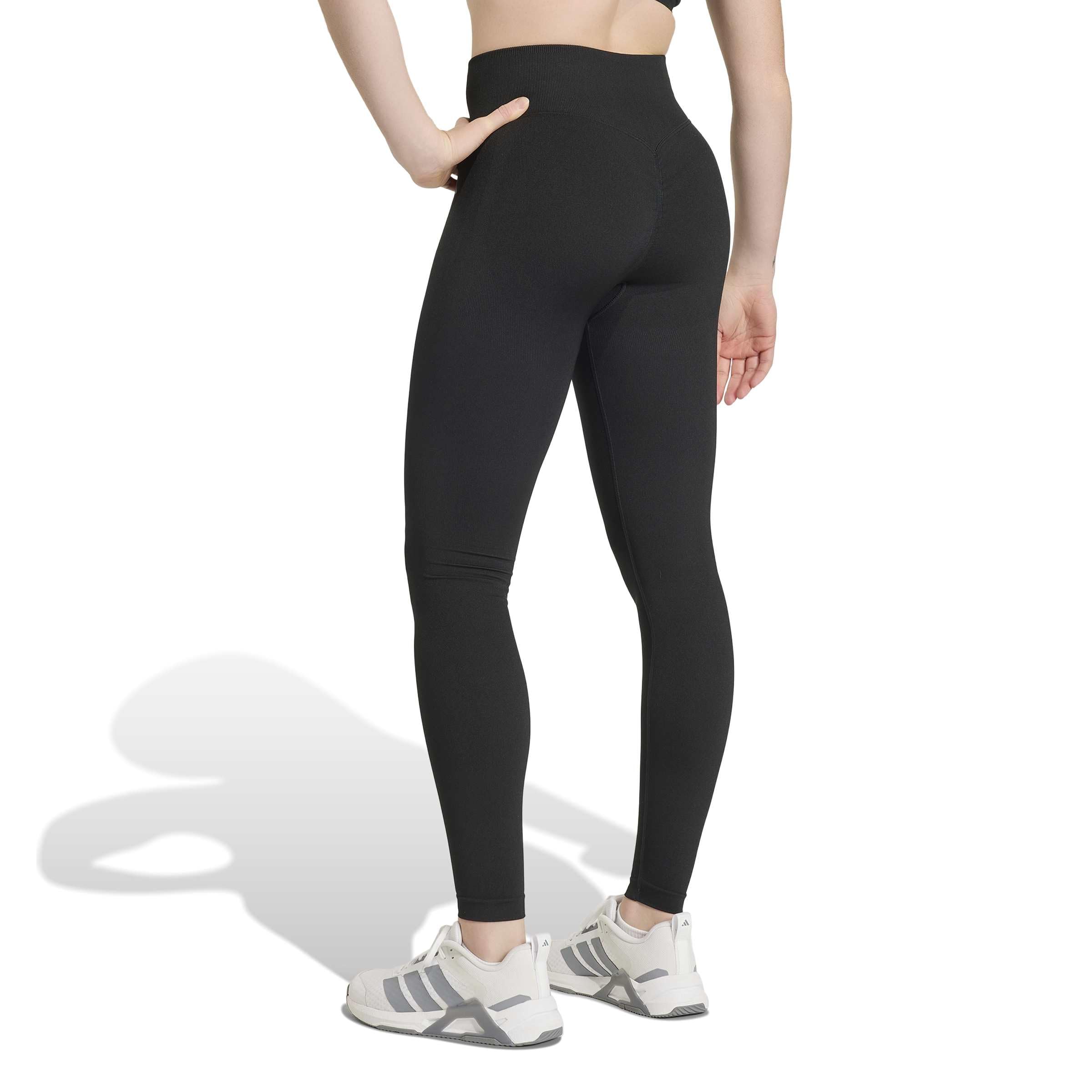 adidas Workout Essentials Knit Scrunch 1/1 Leggings - Rajstopy Kobiety