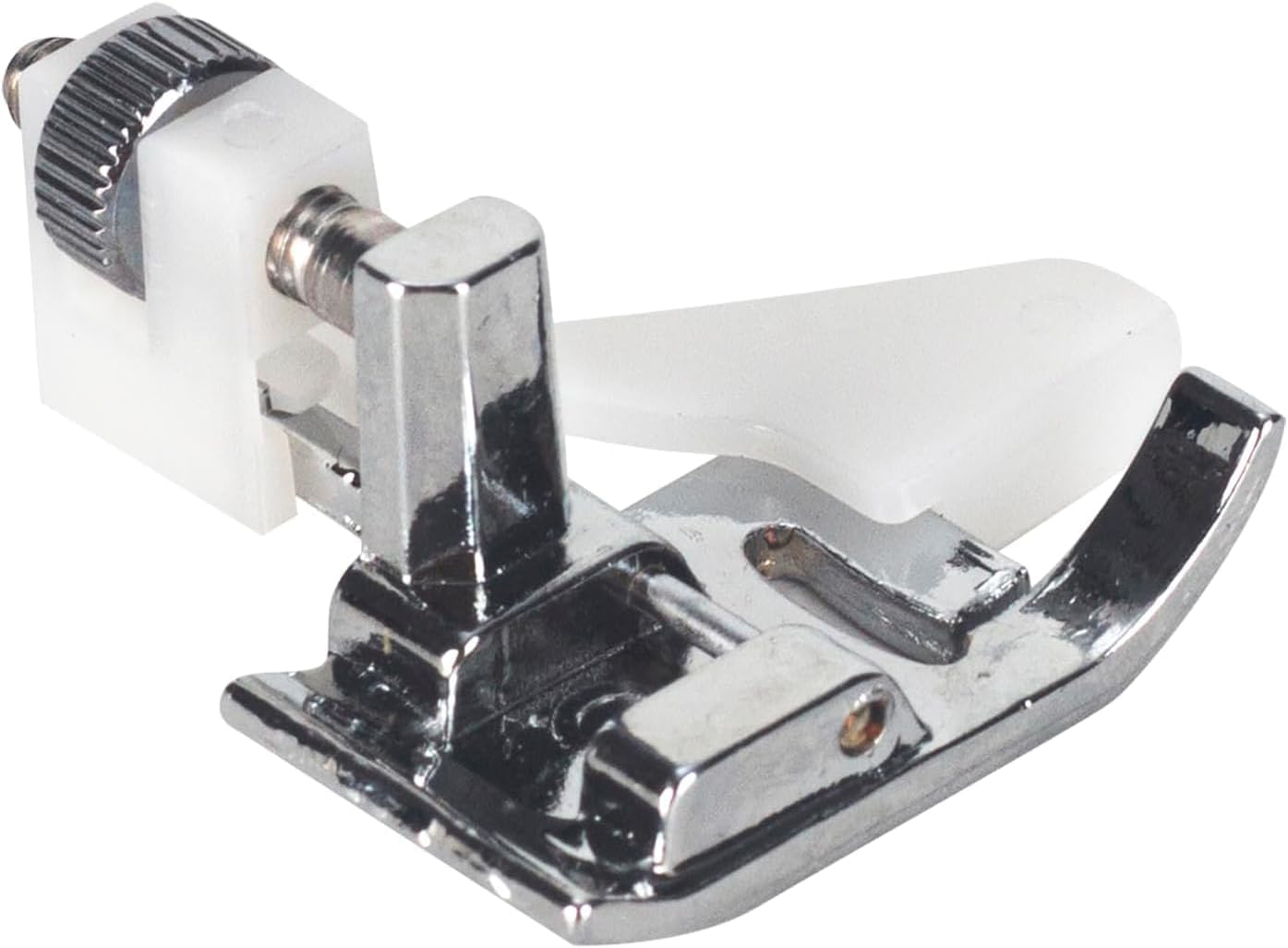 Silver Blind Stitch Hem Foot Sewing Machine Presser Foot Fit for Most Low Shank Snap-On Singer, Brother, Babylock, Janome, Elna and More Sewing Machines, Sewing Machine Parts and Accessories