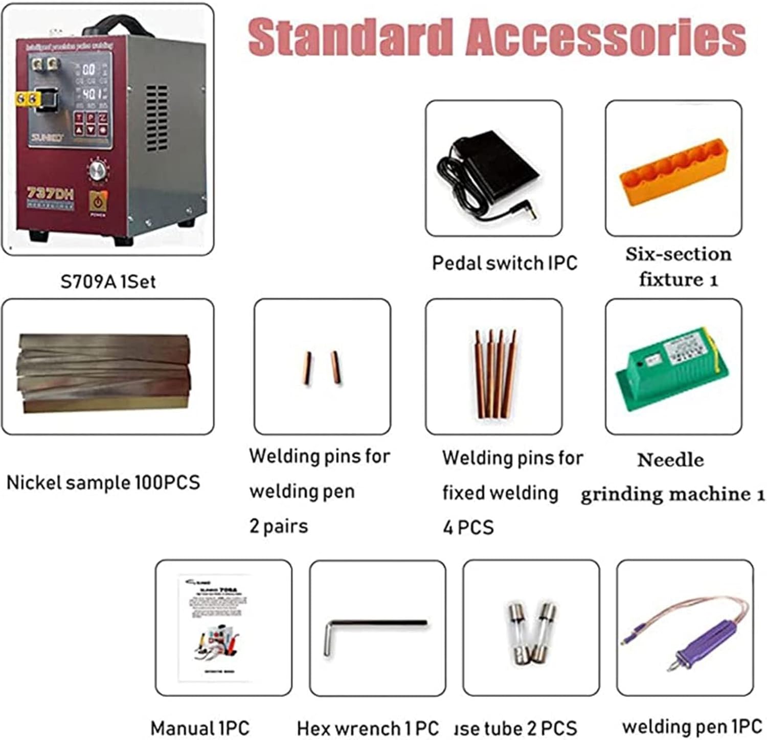 Cordless Spot Welder Pulse Spot Welder Portable Battery Welder for 18650 14500 Lithium Battery Pack, Induction Delay Battery Spot Welder