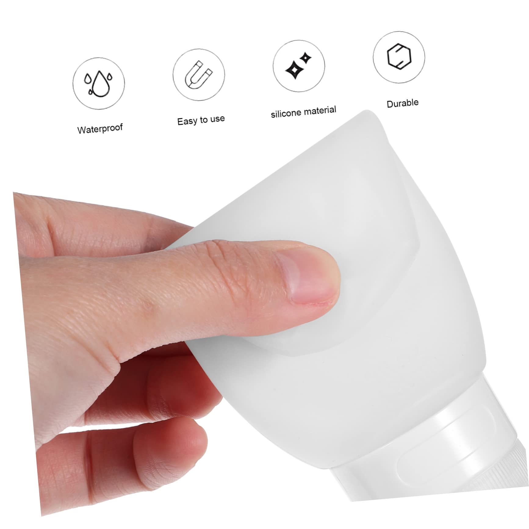 Didiseaon 12pezzi Bottiglie Squeeze Silicone Per Viaggio Contenitori Ricaricabili Per Shampoo Lozioni e Cosmetici Pratiche e Impermeabili Per Toiletries Viaggio