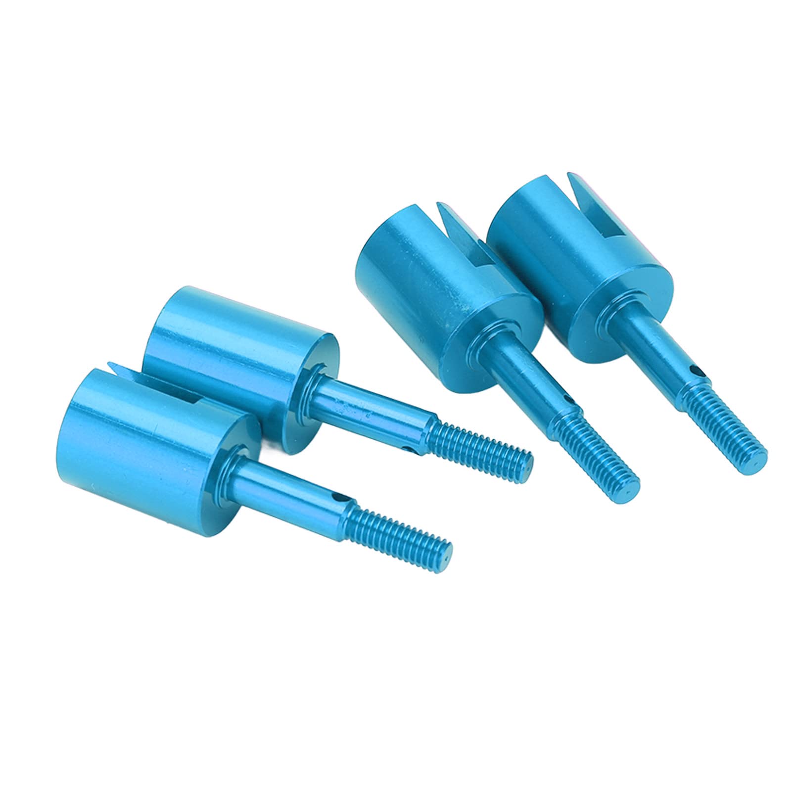 4Pcs RC Diff Cup Differential Joint Cup Alu Upgrade Teil für Tamiya TT02 1/10 RC Fahrzeug, 2 Farben(blue)