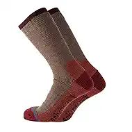 Men's Merino Wool Hiking Socks Breathable Athletic Crew Thicken