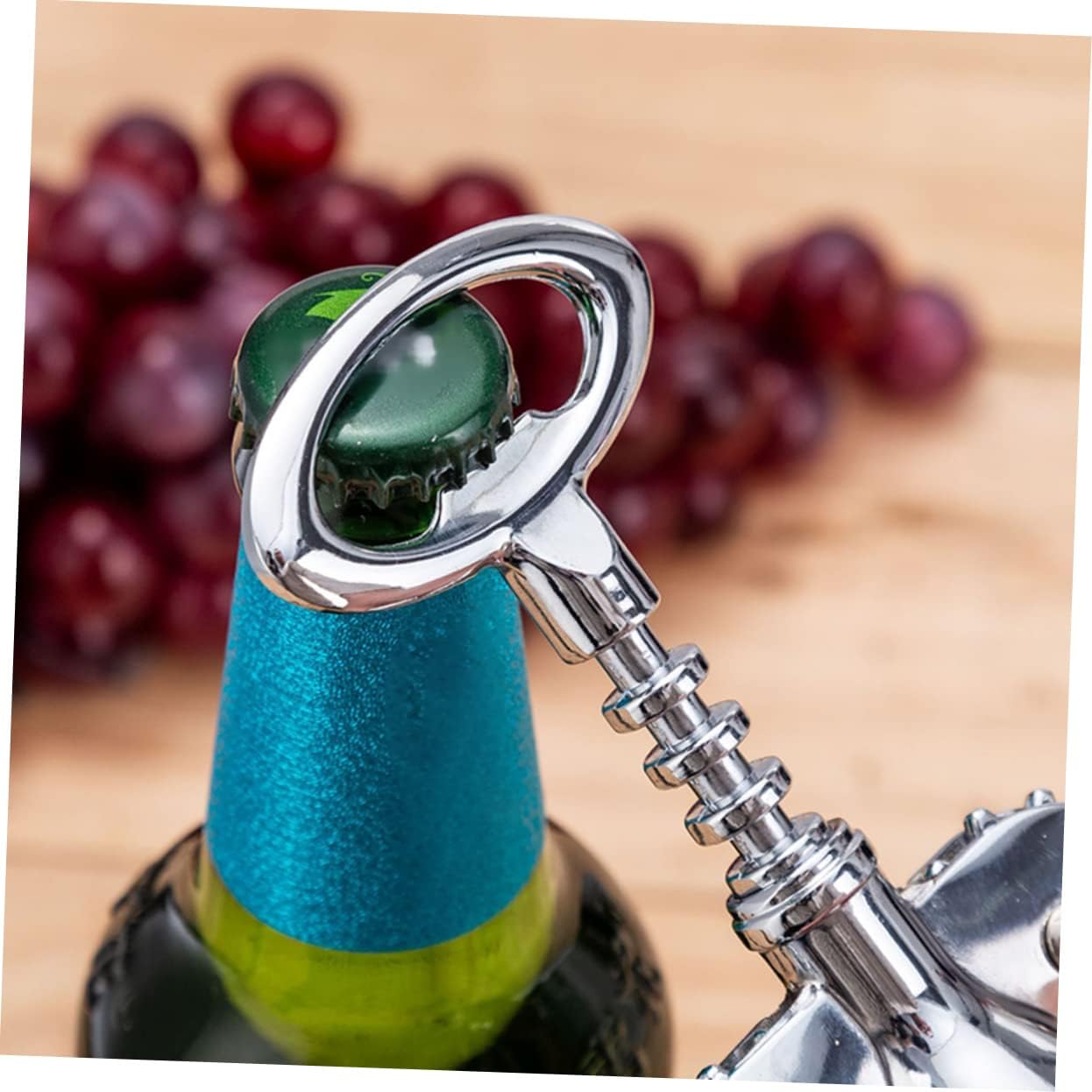 Corkscrew Wine Opener for Red Wine Bottles Rechargeable Portable Ergonomic Handle Hanging