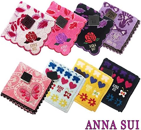 Amazon Co Jp アナスイ Anna Sui タオルハンカチ アソート ハンドタオル タオル ハンカチ 3枚セット ホーム キッチン
