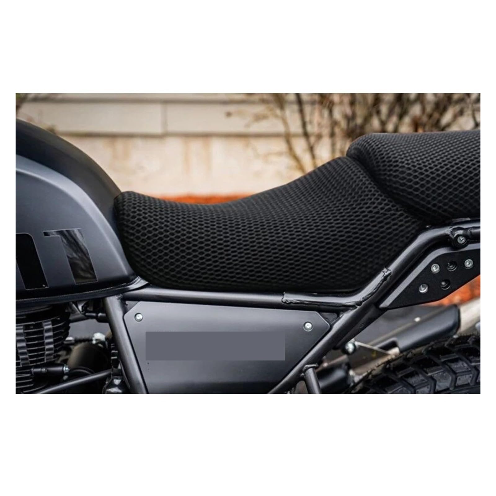 Motocicletta‌ copri Sella Coprisella Accessori Coprisedile Passeggero Moto Per Himalayan-411 Per Himalayan 411 2016-2022 Cuscino COPERTURA SEDILE MOTO