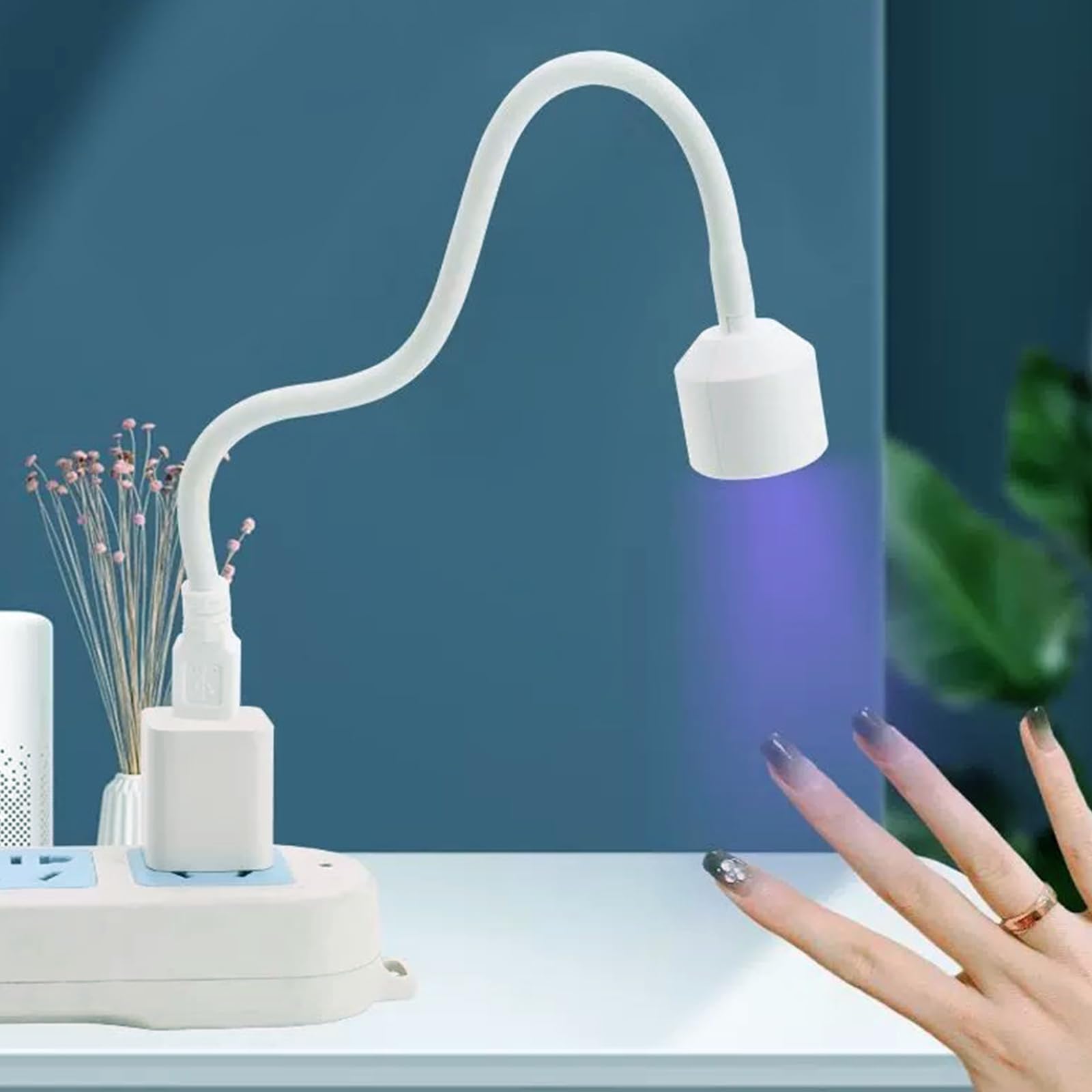 KAKASEA 6w Lamp LED Dryer Quick-Drying Light Flexible Lamp USB Light For Salons Home And Travel Use