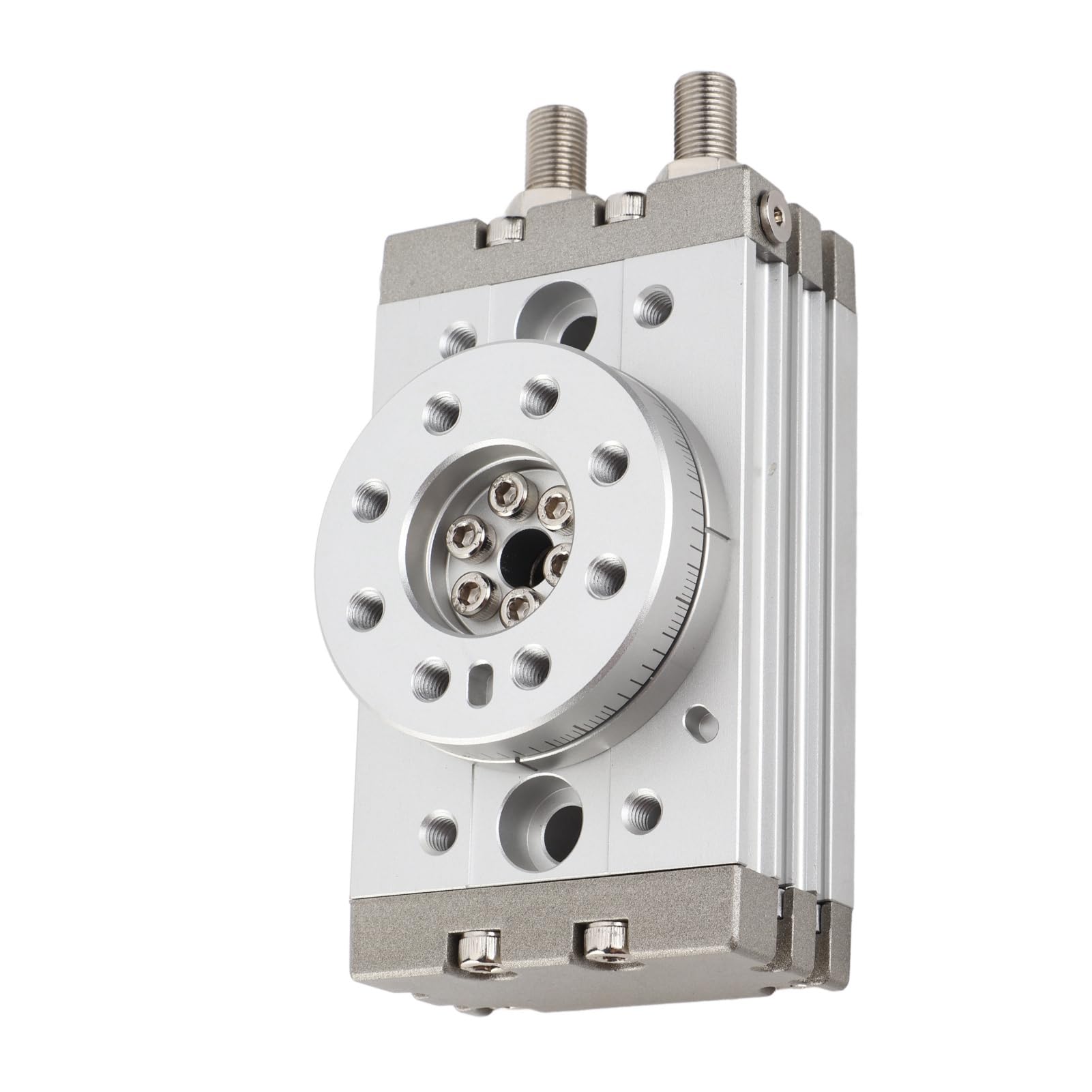 MSQB20A 20mm Attuatore Rotante Pneumatico, Industriale a Doppia Recitazione cilindri. Doppio Cilindro di Recitazione con Design del Cuscinetto a Rulli, Materiale in Acciaio in Lega Forte, Facile