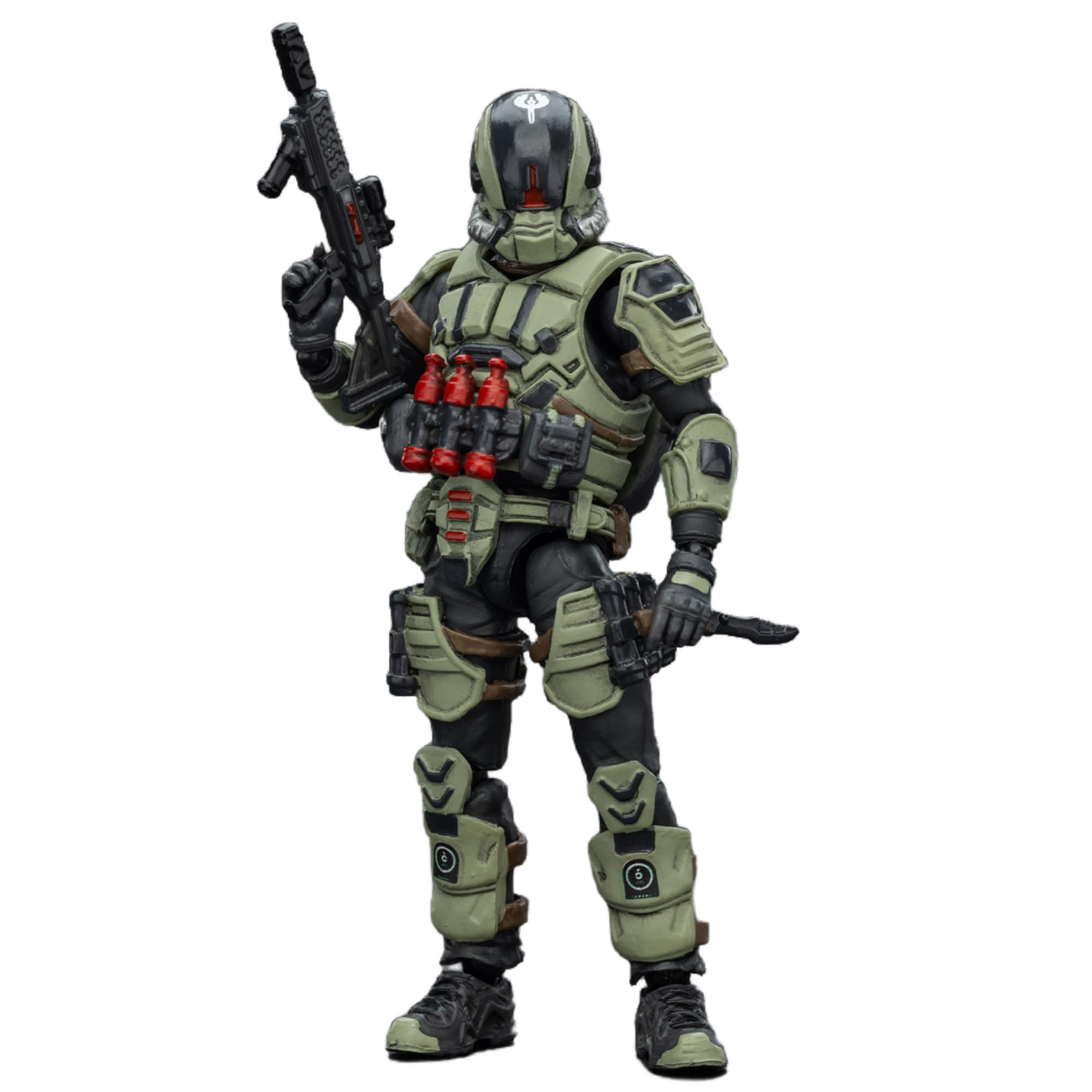TOYVERSE JOYTOY 1/25 Dark Source Action Figure, Steel Ride Corps Assaulter Marco, Movable Joints Character Model, 15+ Years Old
