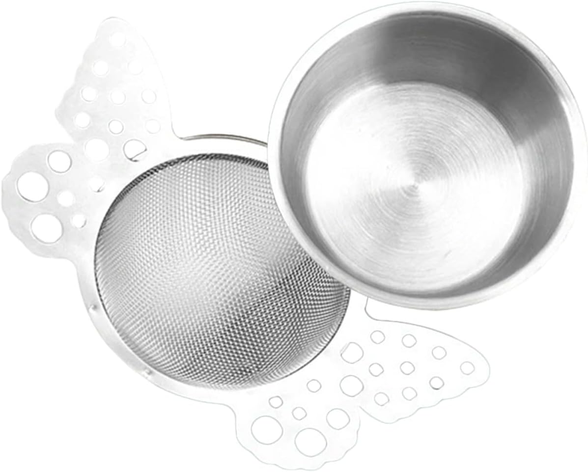 Stainless Steel Loose Leaf Tea Strainer with Double Handle
