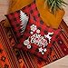 KACOPOL Christmas Decorations Pillow Covers Christmas Tree Snowflake Snowman Reindeer Home Decor Throw Pillow Case Cushion Cover 18