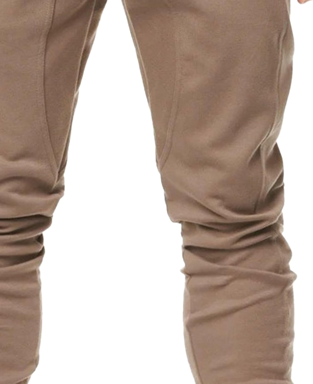 Men's Solid Stretch Sweatpants Pants Comfort Jogging Outdoor Pants Hiking Basic Athletic Trousers