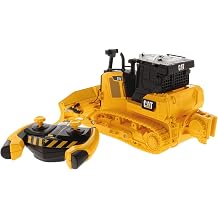 Carrera RC I CAT D7E Bulldozer B/O I 135 Ferngesteuerter Bagger I Perfekt f r kleine Baumeister I Inkl bewegliche Teile I Hohe Detailtreue I Original Lizenz I Robuste Bauweise f r langes Spielen