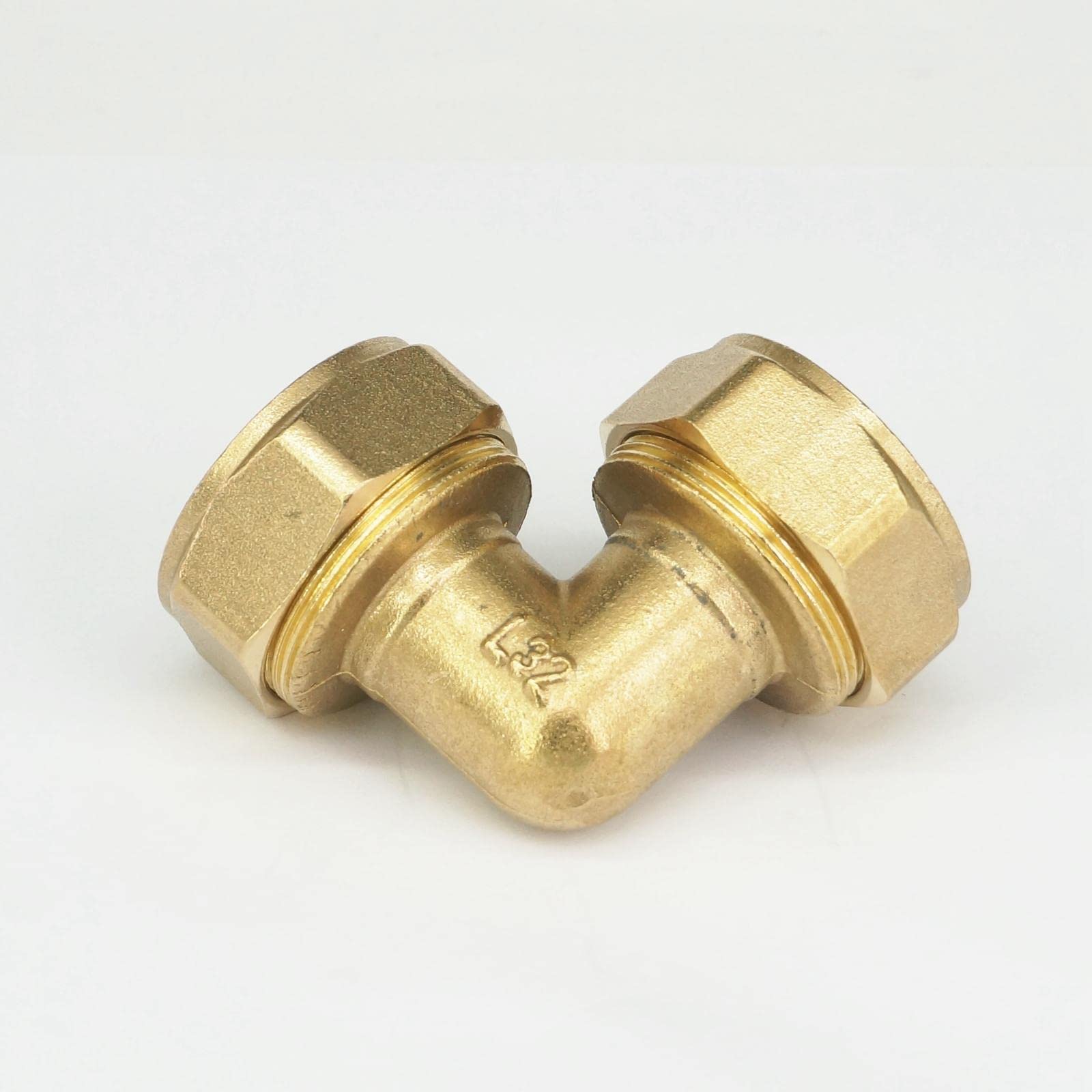 1pc Fit Tube IDxOD 12x16/14x18/16x20/20x25/26x32mm PEX-AL-PEX Elbow Pipe Fitting Brass Pipe Connector(26x32mm)