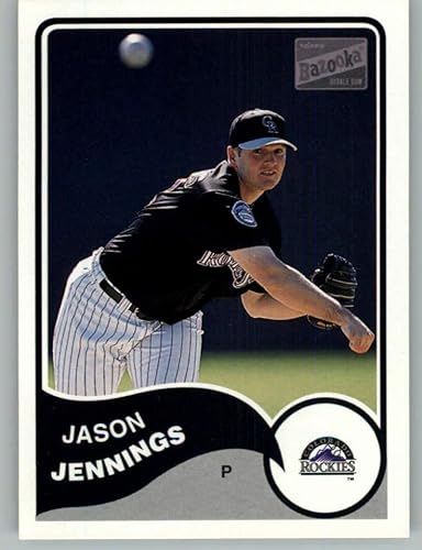 2003 Bazooka #207 Jason Jennings NM-MT Colorado Rockies Baseball MLB