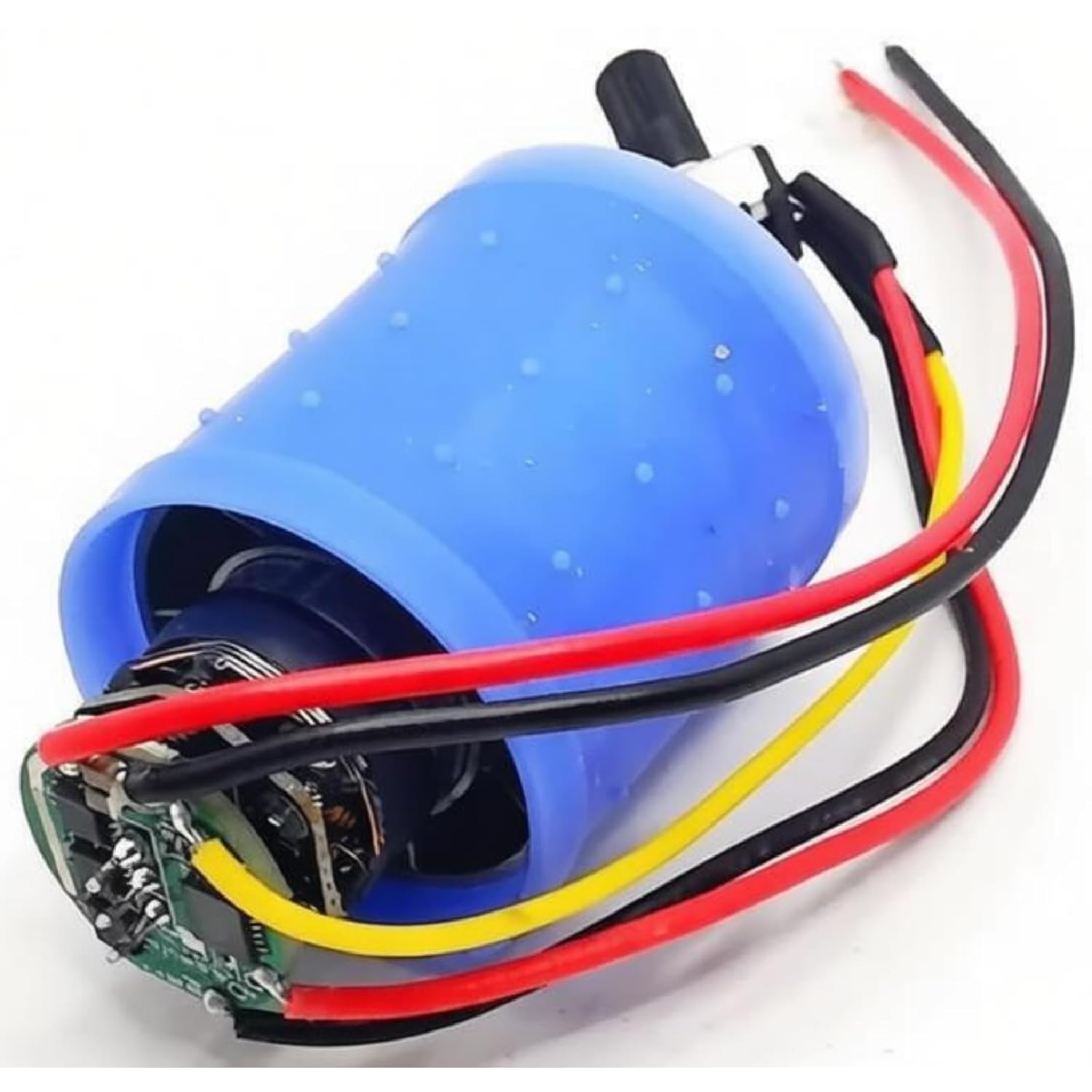 DC 12V/24V Brushless Ducted Fan Motor, 100,000 RPM Ultra-High Speed, Aluminum Impeller, Permanent Magnet, Micro Motor (24V)