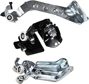 Set șină de ghidaj cu role pentru ușa glisantă dreapta compatibil cu Jumper Bus Ducato 250 1344234080 1344239080 1344266080