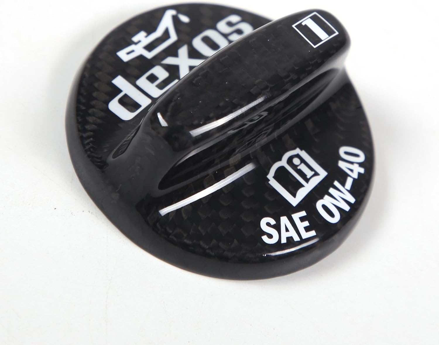 Engine Oil Cap Cover Trim Compatible with Chevrolet Corvette C8 2020-2023, Oil Fill Filler Cap Trim, C8 Carbon fiber Accessories (carbon fiber)