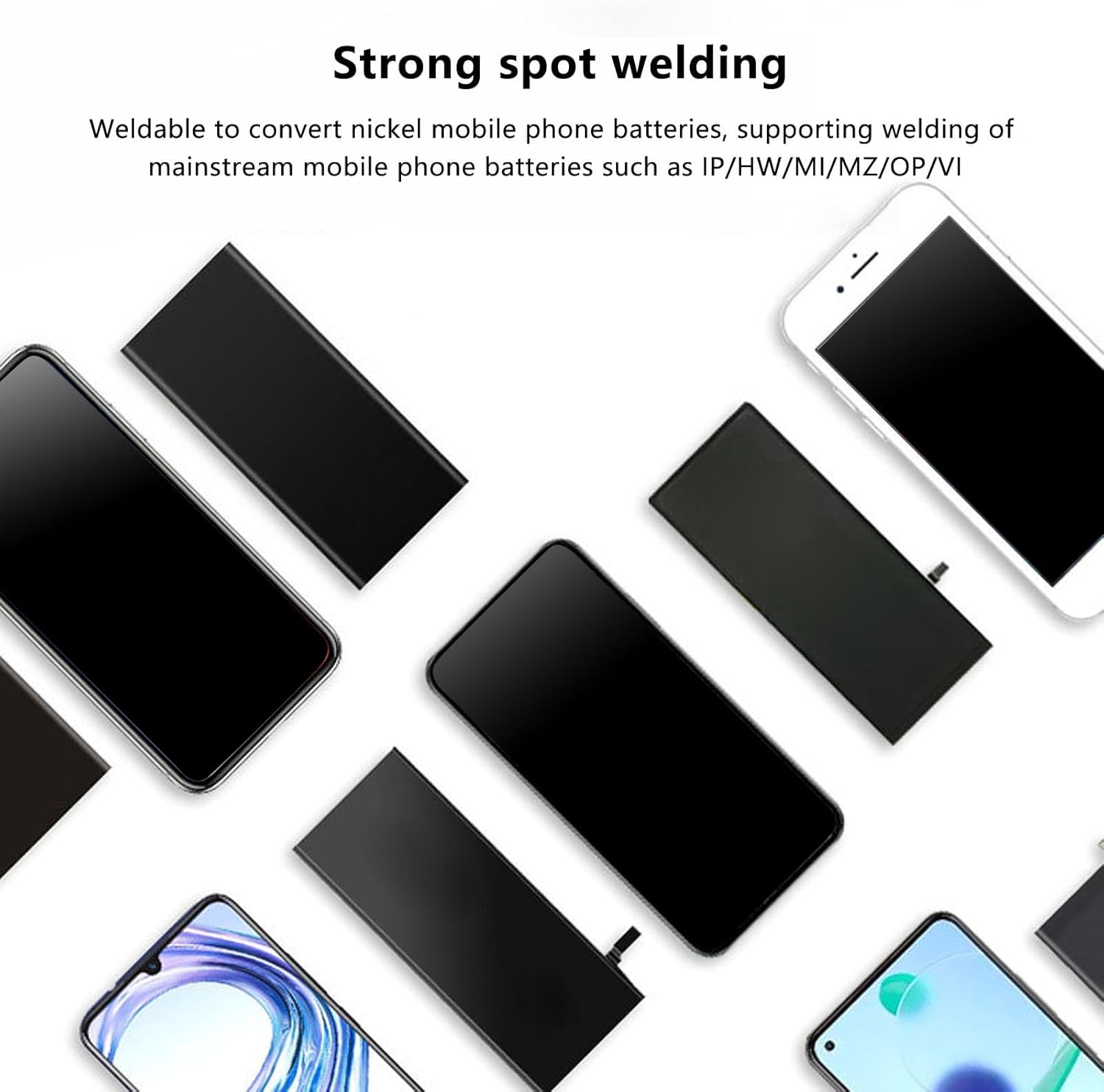 Handheld Spots Welder with Type C Charging Interfaces Welding Machine for Efficient Battery Pack and Metal Welding