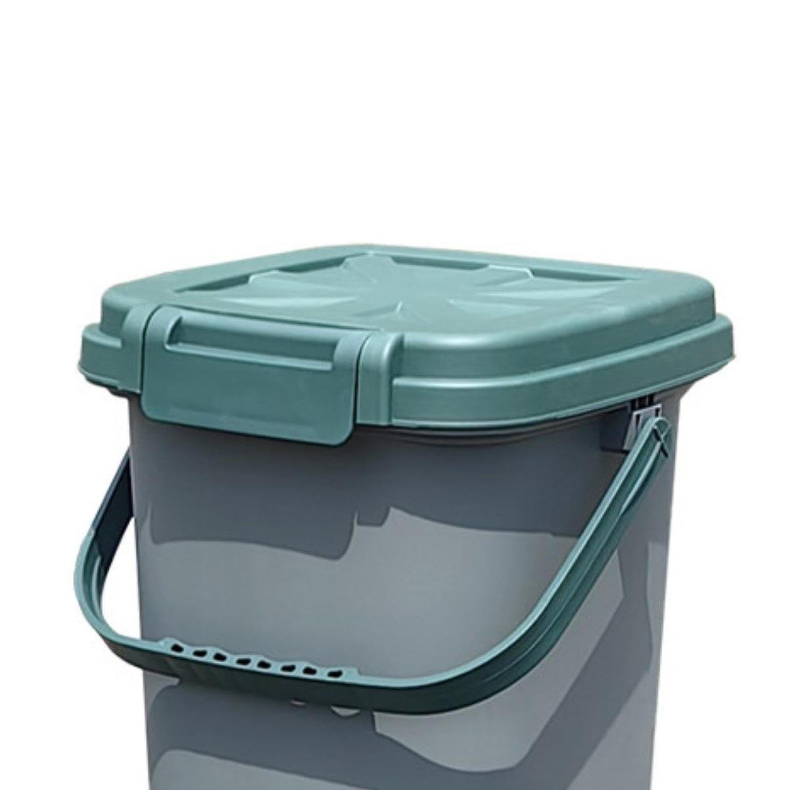 kowaku Seau à Compost avec Poignée, Poubelle pour La Maison et L'extérieur, L