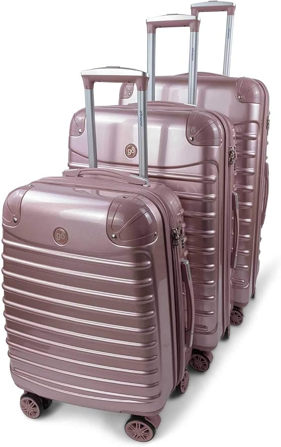 Modern Hard Suitcase Set - Higest Quality Large Carry On Hard Travel Case With Wheels - Best Deal For The Best Quality (Beige)