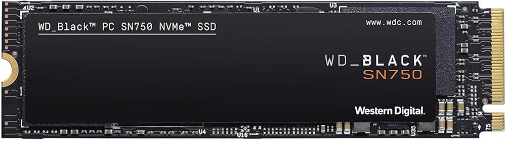 Western Digital WD Black SN750 1TB 3D NAND PCIe NVMe M.2-2280 Internal Solid State Drive - View 1