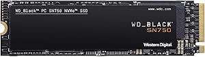 Western Digital SN750 WDS100T3X0C Dysk SSD, 1TB, Czarny