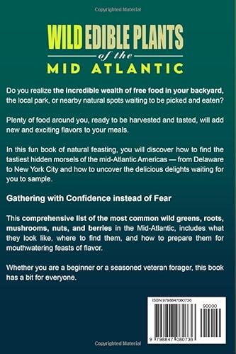 Wild Edible Plants In The Mid-Atlantic Region: Locate, Identify, Store And Prepare Wild Plants #TOP1